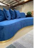 Jaron Four Seater  Curved Sofa